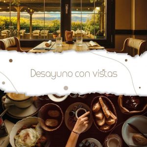 desayuno con vistas en Jaraiz de la Vera